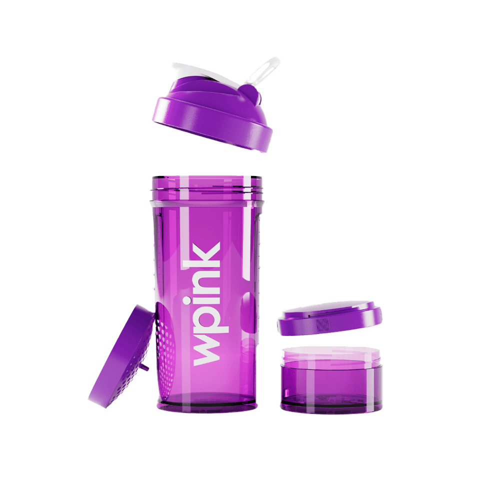 Kit Power Pink + Three Premium Whey Protein com Shaker Pro de brinde